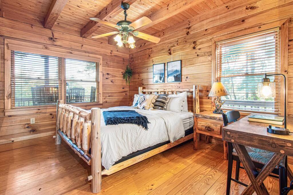 Cherry Log Summit Cabin By Bk Stays - Family Friendly - Playground - Game Room - Jacuzzi - Amazing Mountain Views Exterior foto